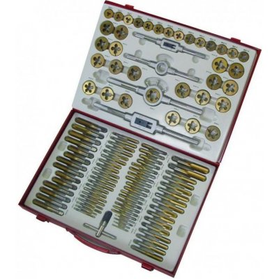 Sada závitníků M3 - M15 110ks Holzmann GBM110TIN – Sleviste.cz