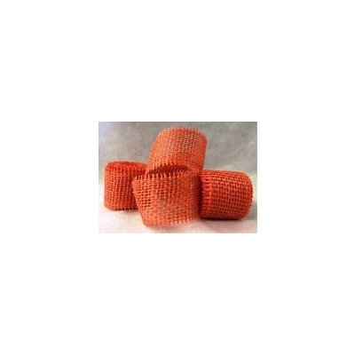 Jutová stuha 4cm x 3m - oranžová 1ks – Zboží Mobilmania