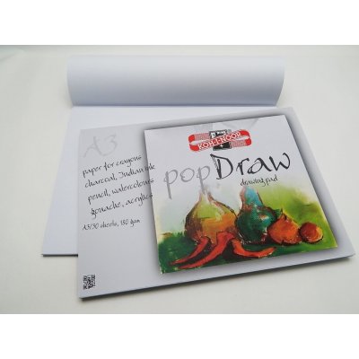 KOH-I-NOOR Blok 9920 A4 DRAW 180g 30 listů – Hledejceny.cz