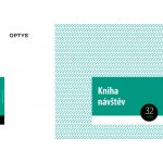 Optys 1288 Kniha návštěv Lamino A4 nepropisující 32 listů – Zboží Živě