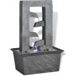 Nabytek XL Interiérová fontánka s LED osvětlením, polyresin – HobbyKompas.cz Nabytek XL Interiérová fontánka s LED osvětlením, polyresin – HobbyKompas.cz