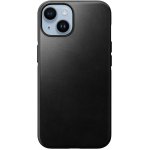 Nomad Modern Leather s MagSafe pro iPhone 14 Černá – Zboží Mobilmania