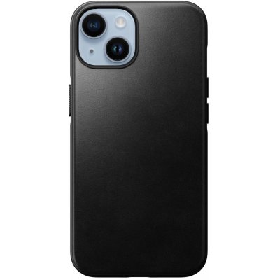 Nomad Modern Leather s MagSafe pro iPhone 14 Černá – Zboží Mobilmania