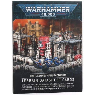 GW Warhammer Battlezone: Manufactorum Terrain Datasheet Cards