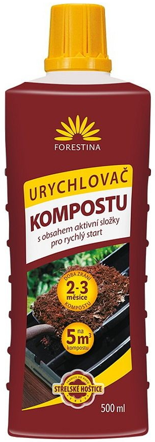 FORESTINA Urychlovač kompostu kapalný 500 ml