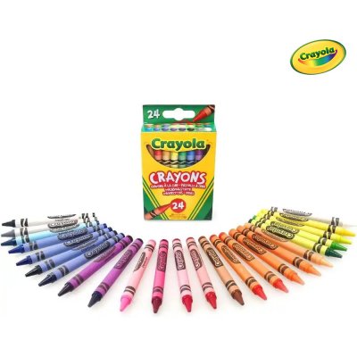 Crayola voskovky 24 kusů – Sleviste.cz