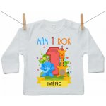 Boodyy Tričko s dlouhým rukávem Mám 1 rok – Hledejceny.cz