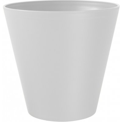 Obal na květník ESTORIL samozavlažovací plastový bílý pr.16x16cm bílá – Zboží Mobilmania