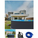 Planet Pool 450 x 122 cm antracit / blue – Sleviste.cz