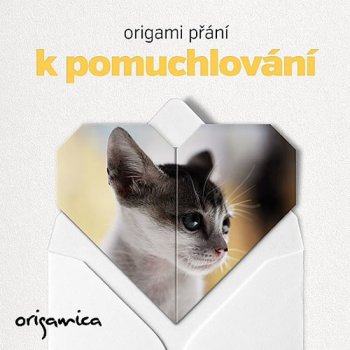 Origami přání - Miluji kočky kotě