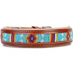 Kay-line kožený obojek African Sky – Zboží Dáma