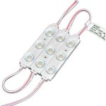 LED21 LED Modul 3xSMD 2835 1,5W 120lm 12V 160° TEPLÁ BÍLÁ – Zboží Živě