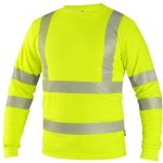 Canis CXS tričko OLDHAM dlouhý rukáv výstražné pánské žlutá XL – Zboží Dáma