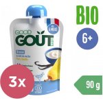 Good Gout BIO Vanilkový jogurt s hruškou 3 x 90 g – Zboží Mobilmania