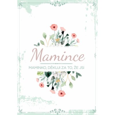 Přání mamince - děkuji Ti – Zboží Dáma