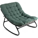 JAKS Houpací křeslo zelené látka Aurora – Zbozi.Blesk.cz