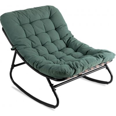 JAKS Houpací křeslo zelené látka Aurora – Zbozi.Blesk.cz