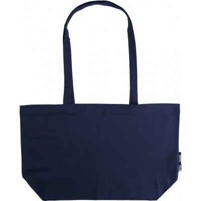 Neutral Velká nákupní taška přes rameno z organické Fairtrade bavlny Námořní modrá – Zboží Mobilmania