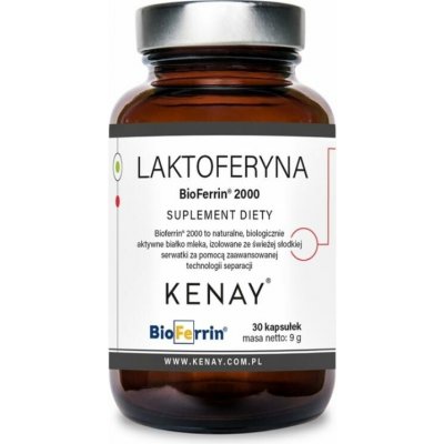 Kenay Laktoferin BioFerrin 2000 30 kapslí – Hledejceny.cz