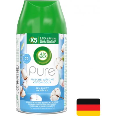 Air Wick Freshmatic Pure náplň do osvěžovače vzduchu Čerstvá bavlna 250 ml – HobbyKompas.cz