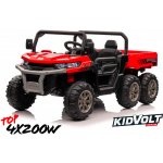 KidVolt FARMER TRUCK červená – Zboží Dáma