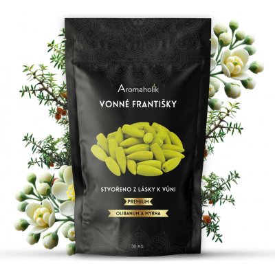 Aromaholik vonná kadidla kužely Backflow Olibanum a Myrha 30 ks – Hledejceny.cz