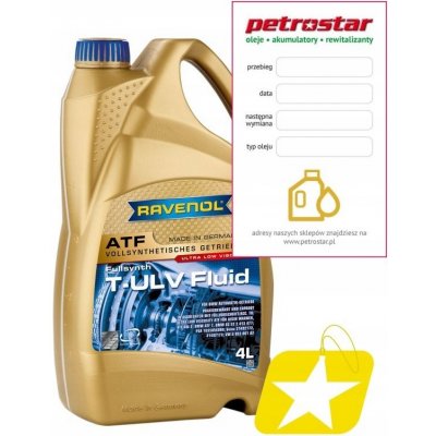 Ravenol ATF T-ULV Fluid 4 l – Zbozi.Blesk.cz