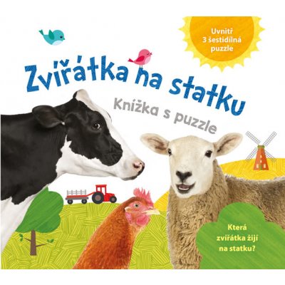 Viola Somogyi Zvířátka na statku Knížka s puzzle – Zbozi.Blesk.cz