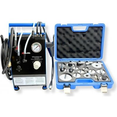 KB Global Přístroj na odvzdušnění brzd a plnění brzdové kapaliny, 5 litrů, elektrický FB 5E – Hledejceny.cz