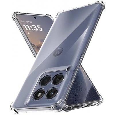 Techsuit Shockproof Clear Silicone Motorola Edge 60 / Edge 60 Fusion Clear KF2347833 – Zboží Mobilmania
