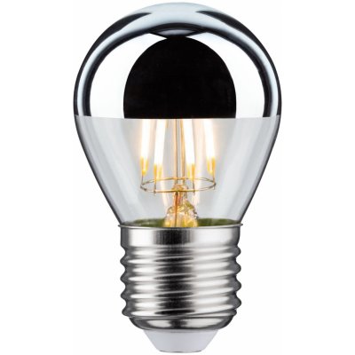 Paulmann LED kapka 4,8 W E27 zrcadlový svrchlík stříbrná teplá bílá stmívatelné – Hledejceny.cz