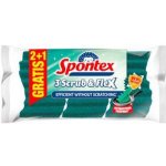 SPONTEX Scrub&Flex houbička 3 ks – HobbyKompas.cz