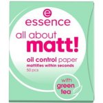 Essence papírky proti mastnotě All About Matt! Oil Control Paper 50 ks – Sleviste.cz