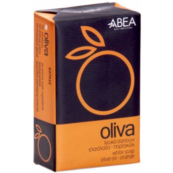 Abea bílé olivové mýdlo s pomerančem 125 g