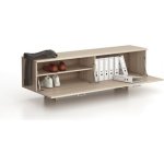 Solid Skříňka nízká, 1800 x 400 x 550 mm, dub přírodní – Zboží Mobilmania