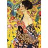 Puzzle Enjoy Gustav Klimt: Dáma s vějířem 1000 dílků