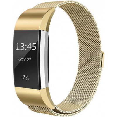 BStrap Milanese Large řemínek na Fitbit Charge 2, gold SFI001C02 – Hledejceny.cz