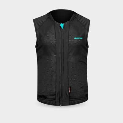 RACER TURTLE VEST 2 černo-tyrkysová – Zboží Mobilmania