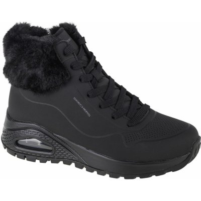 Skechers kotníková zimní obuv Uno Rugged Fall Air 167274 BBK černá Černá – Sleviste.cz