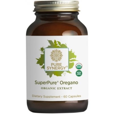 Pure Synergy Organic SuperPure Oregano 60 rostlinných kapslí