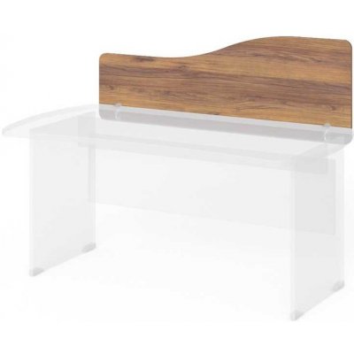 Lenza Paraván Manager 140 x 1,8 x 49,7 cm ořech warmia – Zboží Dáma