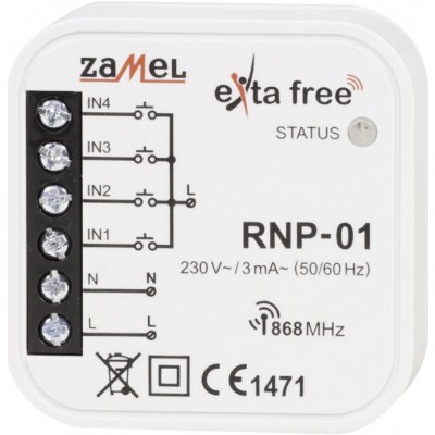 Zamel rádiový vysílač EXTA FREE RNP-01 – Zboží Mobilmania