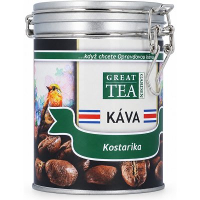 Great Tea Garden Káva Kostarika zrnková 0,2 kg – Hledejceny.cz