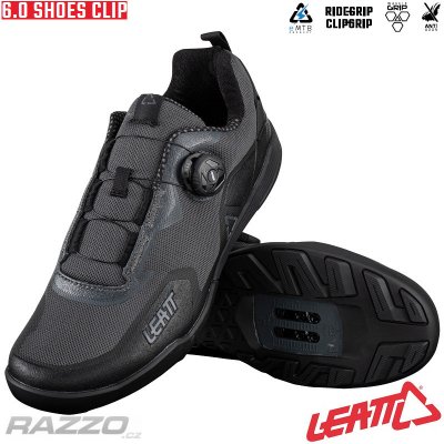 Leatt MTB 6.0 Clip Shoe Stealth 2023 – Zboží Dáma