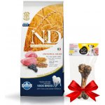 N&D Ancestral Grain Dog Adult Medium & Maxi Lamb & Blueberry 12 kg – Zboží Mobilmania