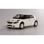 Abrex Škoda Fabia II FL S2000 Šotolinová kola 2010 Bílá 1:18 – Zboží Mobilmania