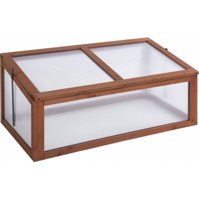 Outsunny Mini 100 x 65 x 40 cm hnědý – Zboží Dáma