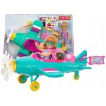 Barbie Chelsea a letadlo HTK38 – Zboží Mobilmania