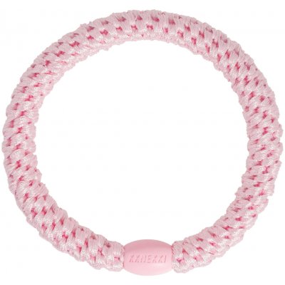 KKNEKKI Gumička do vlasů Kknekki Pink, růžová barva, textil – Zboží Dáma