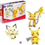 Mattel Pokémon Mega Construx Pichu Pikachu a Raichu – Zboží Živě